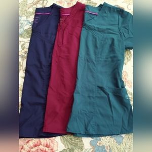 3 Purple Label Scrub tops
